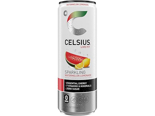 12PK CELSIUS Sparkling Watermelon Lemonade