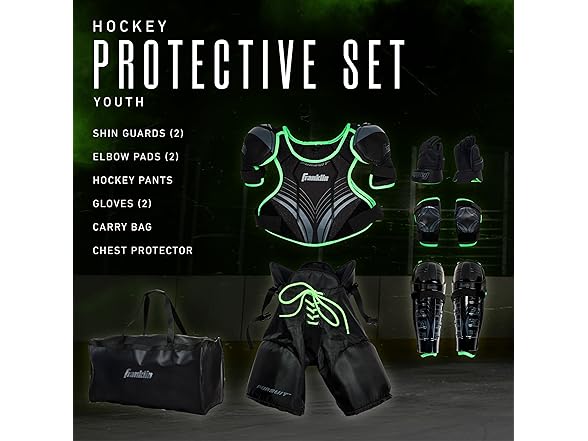 Franklin Sports Ice Hockey Youth Pads