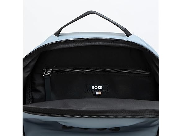 BOSS, Stormy Bold Logo Backpack, Ice Grey