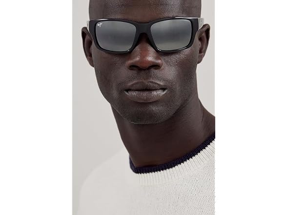 Maui Jim Polarized Men's Mangroves Wrap Sunglasses