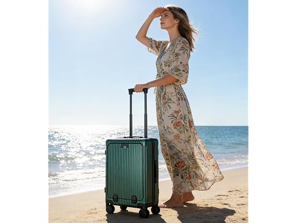 feilario Hardside Carry-On, USB Port