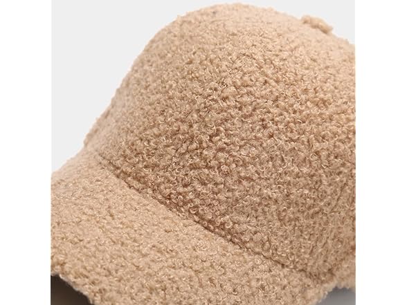 Avilego Women (OS) Winter Baseball Cap Lamb Travel