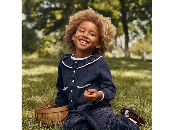 Cardigan Sweater (6M - XL) | Your Color Choice