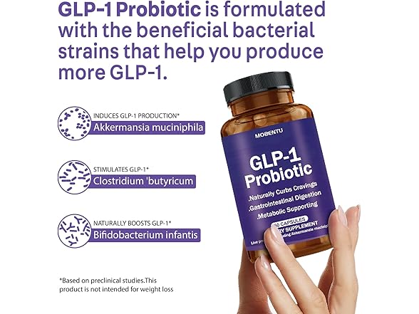 MOBENTU GLP1 Probiotic Capsule