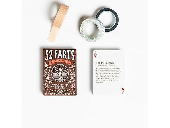 Knock Knock 52 Farts Playing Cards Deck