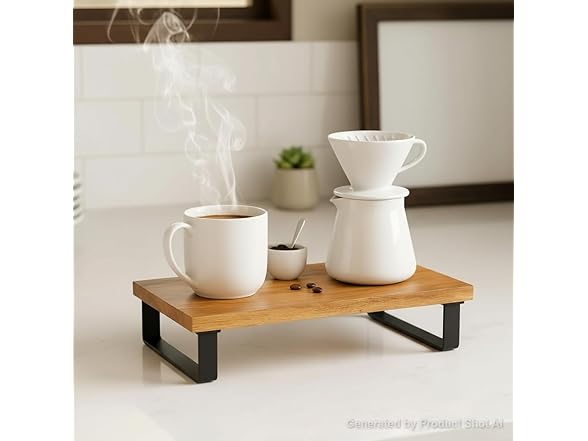 16’’ x 10’’ Serving Tray Acacia Wood Top