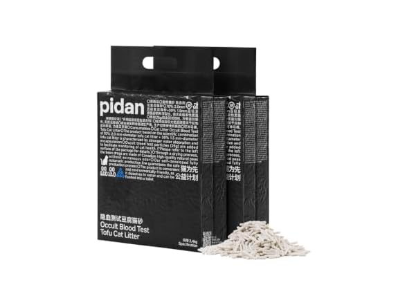 pidan Tofu Cat Litter with Occult Blood Test