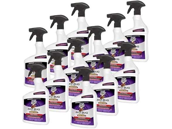 Hot Shot Bed Bug Spray 32oz 12pk
