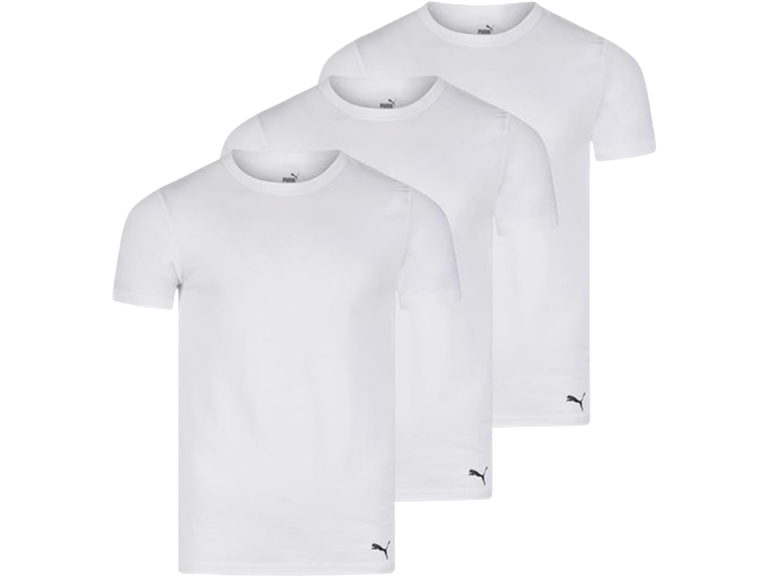 Puma Men's 3 Pack Crew Neck T-Shirts