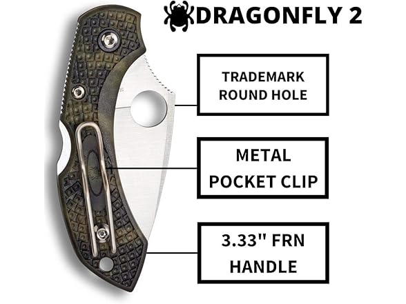 Spyderco Dragonfly 2 Signature Knife 2.3"