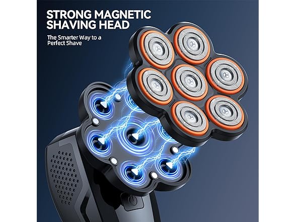 High-Speed Mens Head Shaver