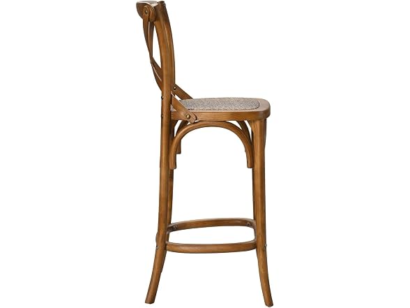 Modway Gear X-Back Wood Counter Stool