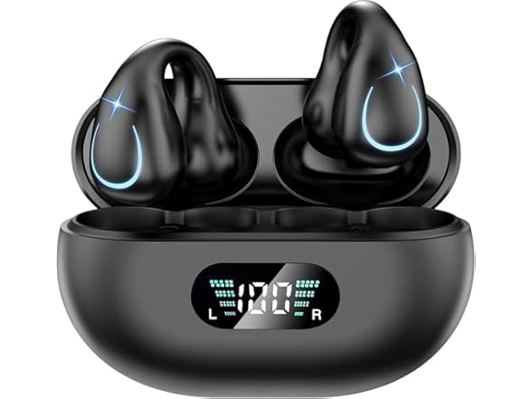 gidosha Open Ear Clip Bone Conduction Headphones