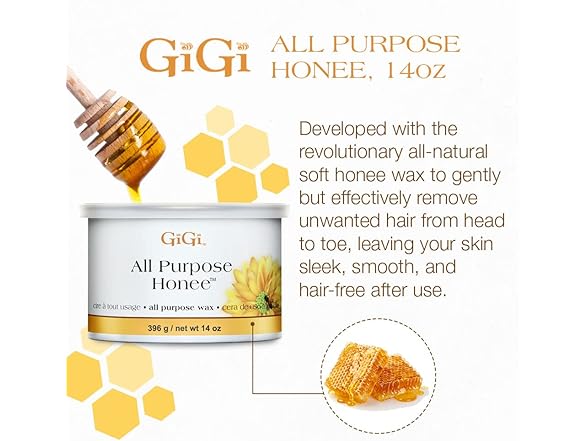GiGi All Purpose Honee Hair Removal Soft Wax