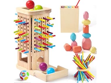 $13.99, Was $29.99, 53% Off! zeewoo Montessori Wooden Board Game dealfomo