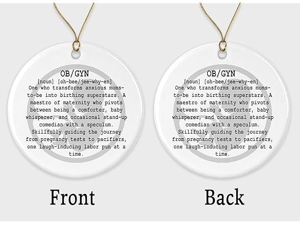 AnhTram97 Ob/Gyn Definition Ornament