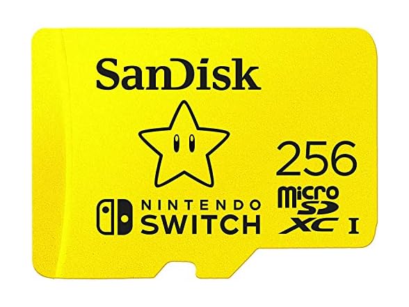 SanDisk 256GB MicroSDXC Memory Card