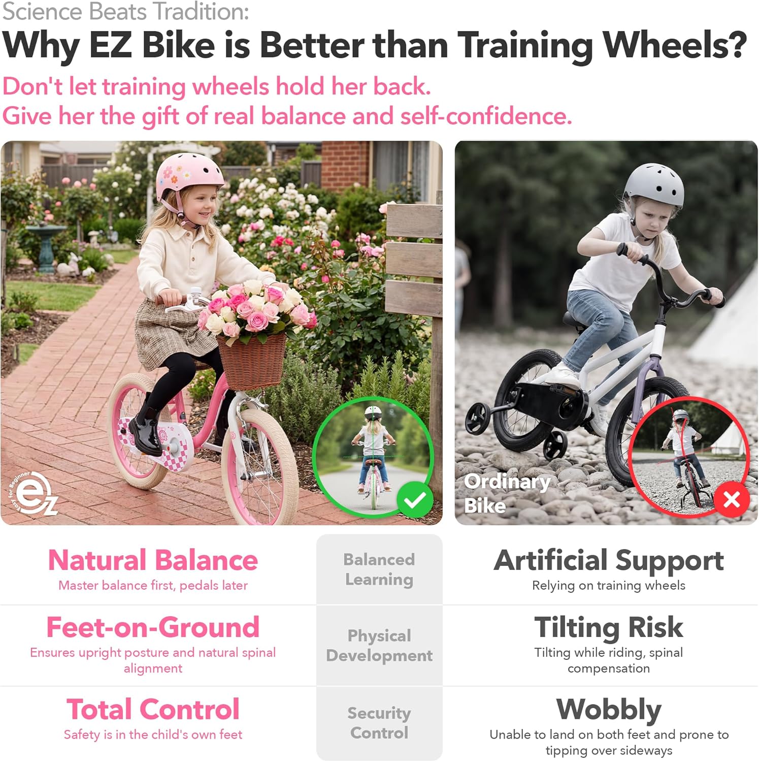 RoyalBaby Girls 14" Belle Bike - Gallery 16