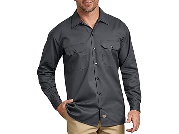 Dickies Work Shirt Charcoal (S)