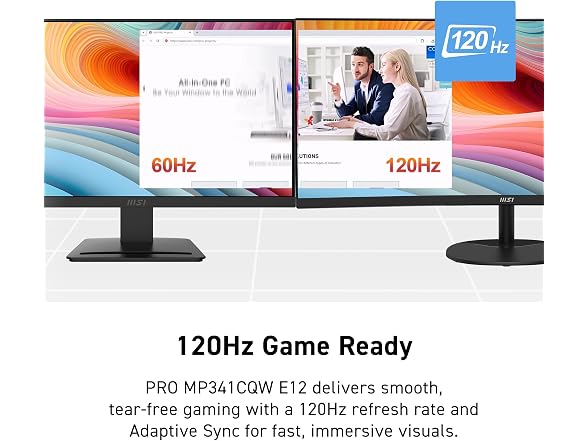 MSI PRO MP341CQ E12 Monitor