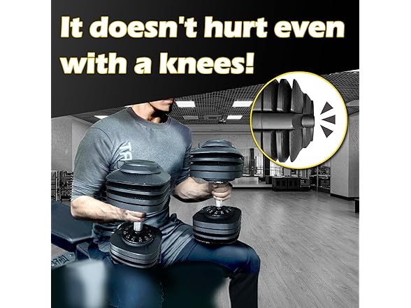 BodyTech Quick adjustable dumbbell set 88lbs