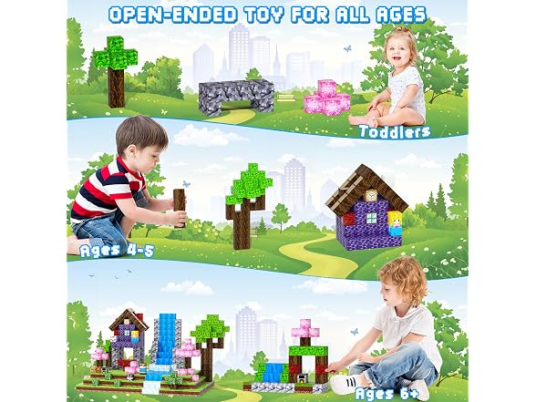 KIZJORYA 108PCS Magnetic Blocks