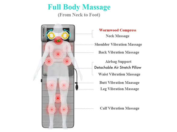 Doctor Pillow Therapeutic Air Massage Mat