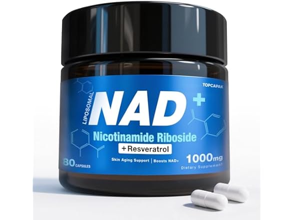 TOPCAPAK NAD Supplement 80 Capsules