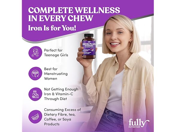 Iron | Gummies Supplements for Women