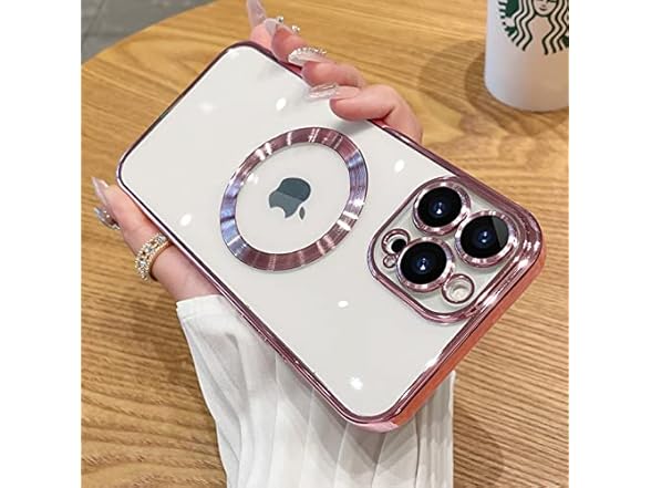 aowner Magnetic Clear Case for iPhone 11