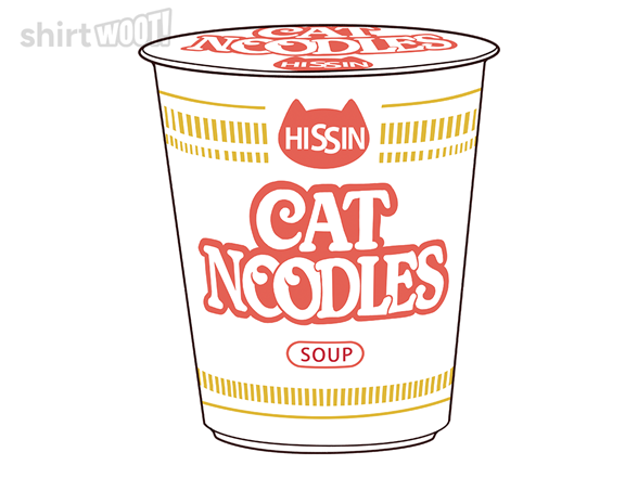Cat Noodles Soup