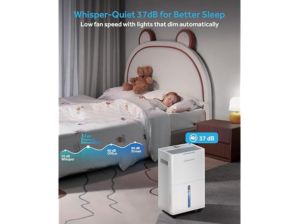 Dravonic 1500 Sq.Ft Dehumidifier