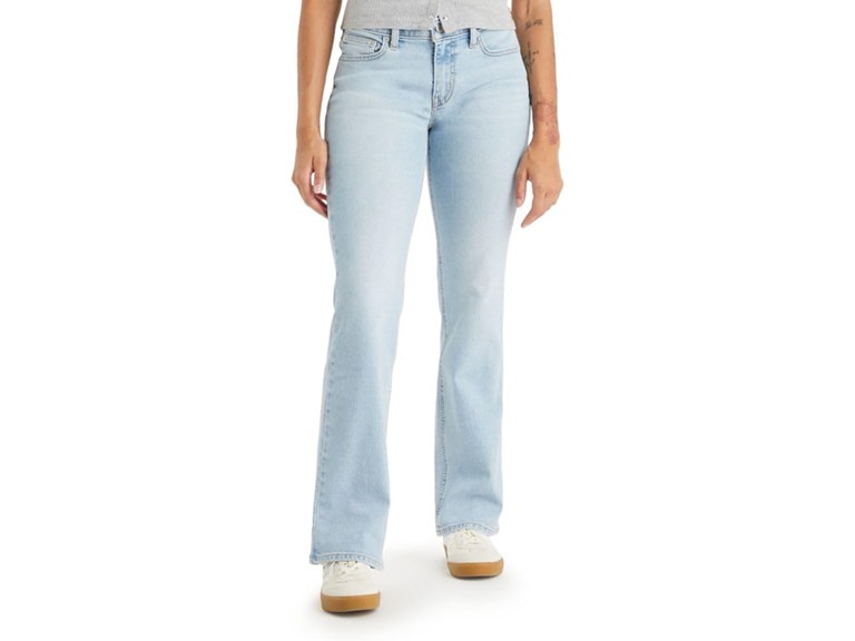 Levi's Women's Superlow Boot Jeans, (New) Blue
