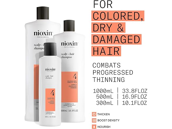 Nioxin System 4 Scalp + Hair Thickening Shampoo
