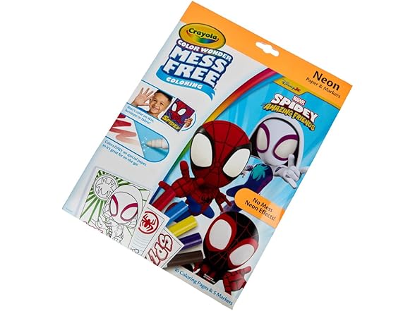 Spidey and His Amazing Friends Coloring Kit