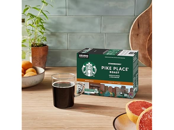 Starbucks Pike Place K-Cups, 24ct