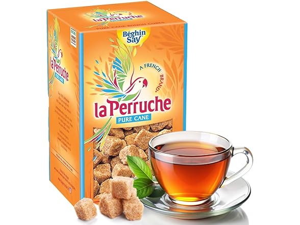 La Perruche Pure Cane Brown Sugar Cubes