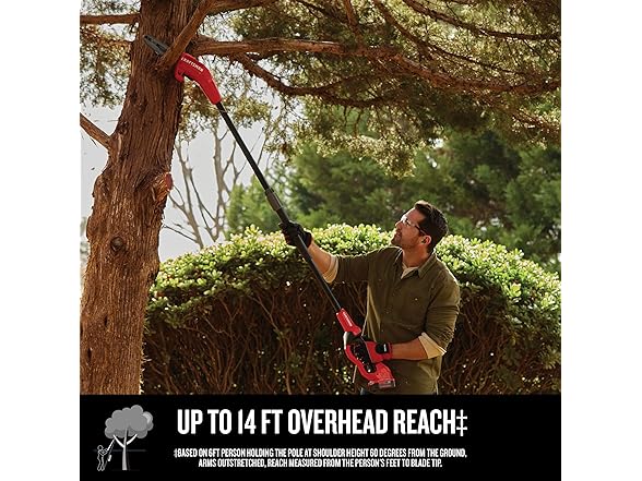 CRAFTSMAN CMCCSP20B V20* 8-Inch Pole Chainsaw