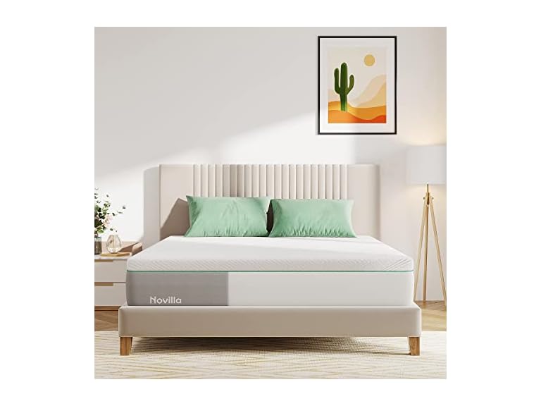 Novilla 12" King Gel Memory Foam, Soft
