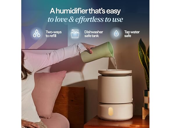 BLUEAIR Room Humidifier - DreamWell - Grey