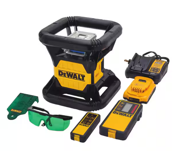 DEWALT DW079LG 20V MAX 250 ft. Rotary Green Laser Level - Gallery 3