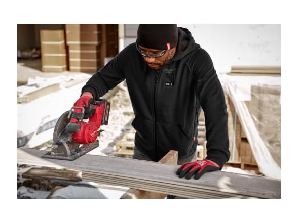 MILWAUKEE 306B-21XL M12 BLACK HEATED HOODIE KIT XL