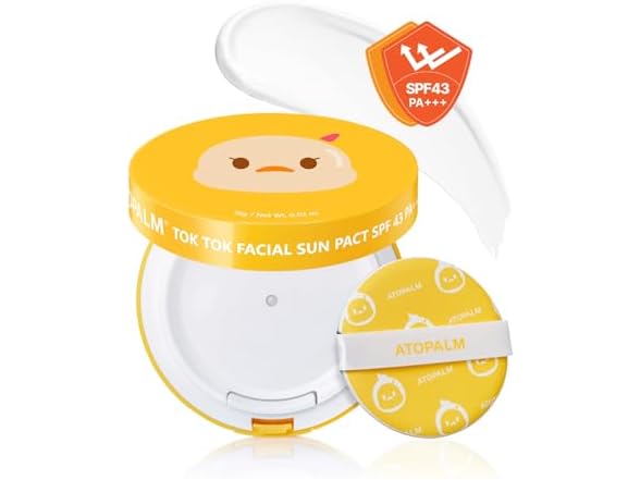 Atopalm Tok Tok Facial Sun Cushion SPF43 15g