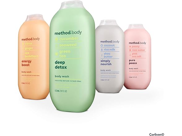 Method Body Wash, Coconut, 18 Fl Oz