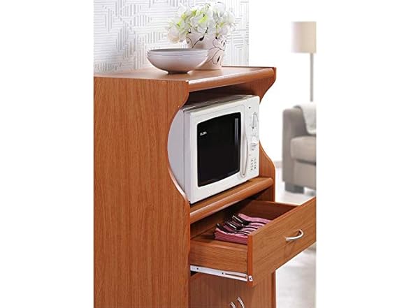 HODEDAH IMPORT Microwave Cart