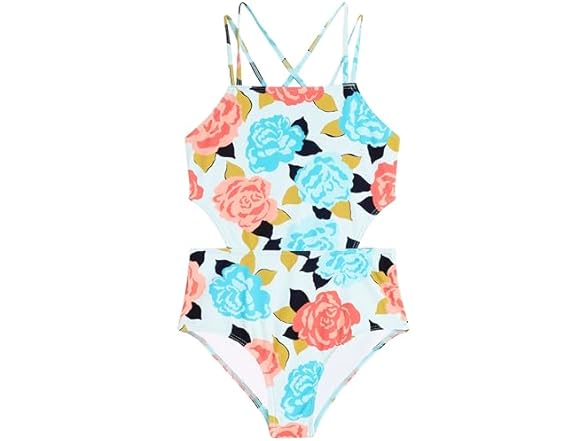 Kanu Surf Girls Beach Girl Sport Cut-out Swimsuit
