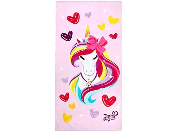 JoJo Siwa Unicorn Super Soft Cotton Beach Tow