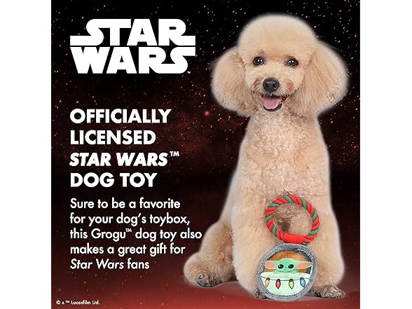 STAR WARS for Pets 4" GROGU Cradle Ornament Toy