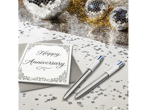 BIC 4 Color Shine Retractable Ballpoint Pen