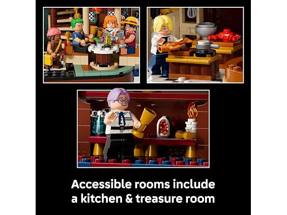 LEGO ONE Piece The Baratie Floating Restaurant Building Set